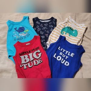 Tank Bodysuits 6/9 months